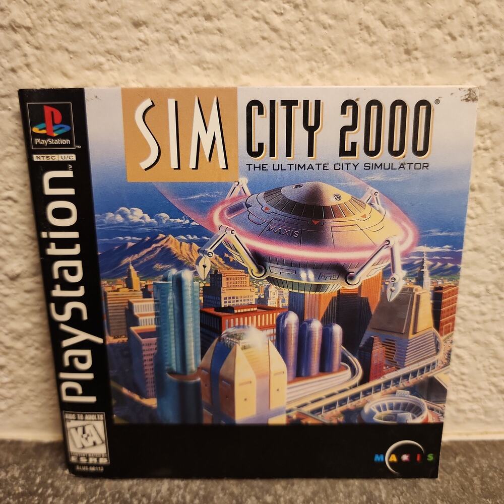 Game - SimCity 2000 (CIB+) - PS1 - Picture 5 of 8